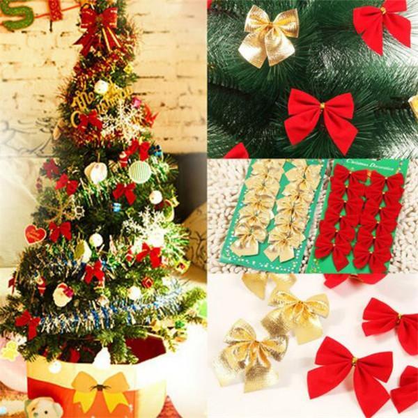 Christmas Tree Decoration Bowknots-Christmas-prime4choice.com-Prime4Choice.com