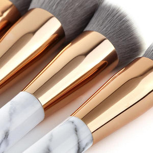 15 PCS Marble Makeup Brush