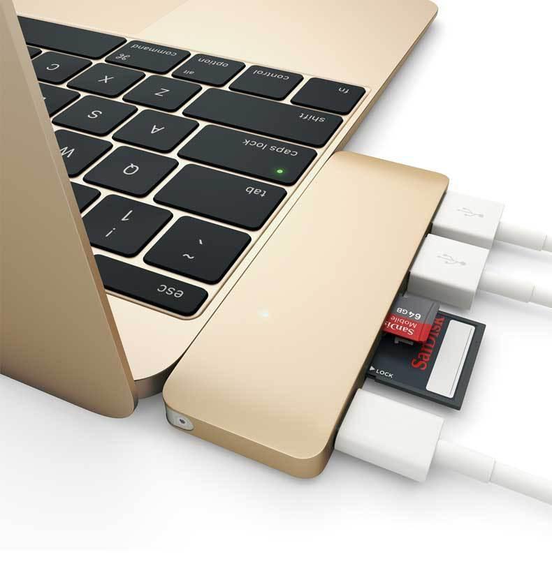 Thunderbolt 3 USB-C Hub for MacBook Pro-Electronic Products-Prime4Choice.com-Gold-Prime4Choice.com