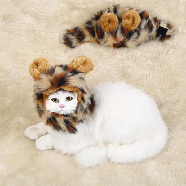 Funny Pet Lion Wig