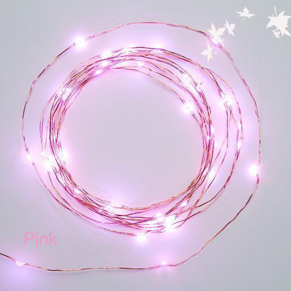 Mini Copper Wire LED Fairy String Lights-Lights Strip-prime4choice.com-Pink-Prime4Choice.com