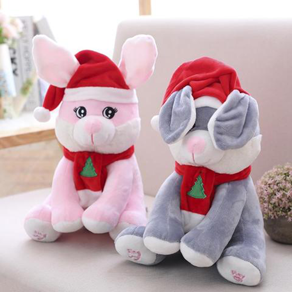 Christmas peek A Boo Stuffed Animals-Baby Toys-Prime4Choice.com-Prime4Choice.com