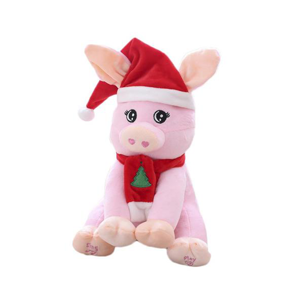 Christmas peek A Boo Stuffed Animals-Baby Toys-Prime4Choice.com-Prime4Choice.com