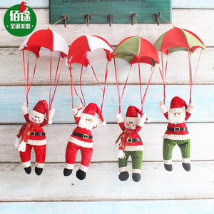 Hanging Parachute Santa Doll-Toys-Prime4Choice.com-Prime4Choice.com