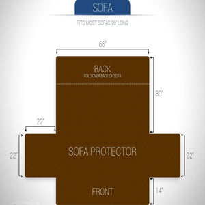 Premium Reversible Couch Cover