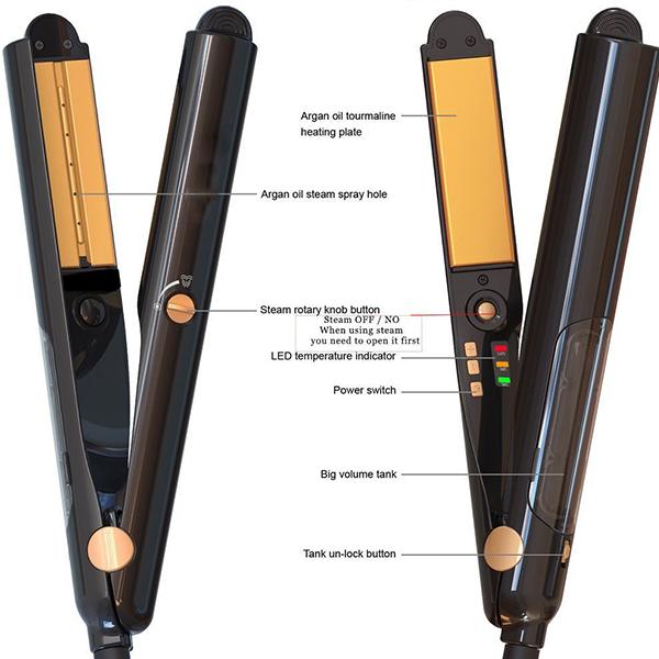 Ceramic Tourmaline Iron Hair Straightener