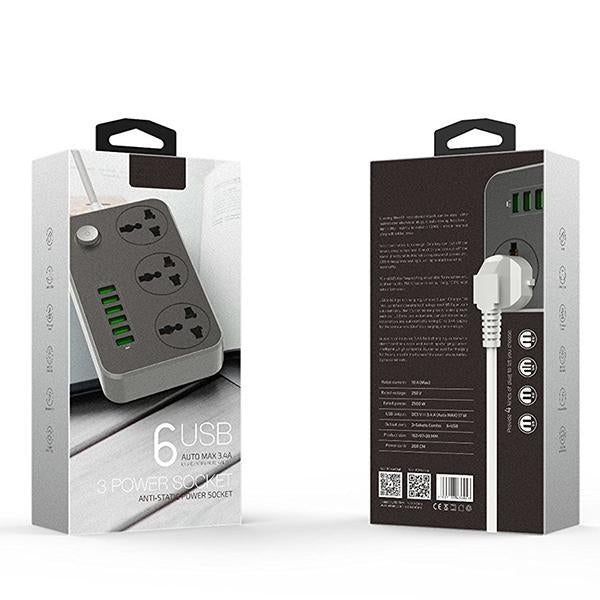 Multi-purpose Smart Timer Setting Outlet USB Plug-Scoket-Prime4Choice.com-Prime4Choice.com