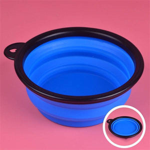 Pet Portable Folding Silicone Bowl Environmental Friendly Non-toxic FDA