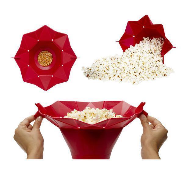 BPA Free Foldable Microwave Popcorn Popper-Kitchen & Household-Thechoiceday.com-TheChoiceDay.com