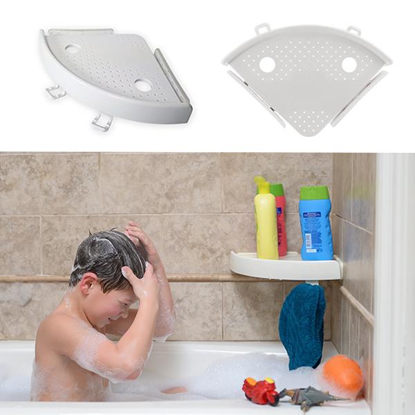 Shower Corner Shelf Snap Up Shelf-Shower Caddies-Prime4Choice.com-Prime4Choice.com