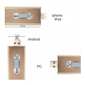 IOS Metal Pen Drive U Disk for Iphone/Ipad-Computer accessories-Prime4Choice.com-Prime4Choice.com