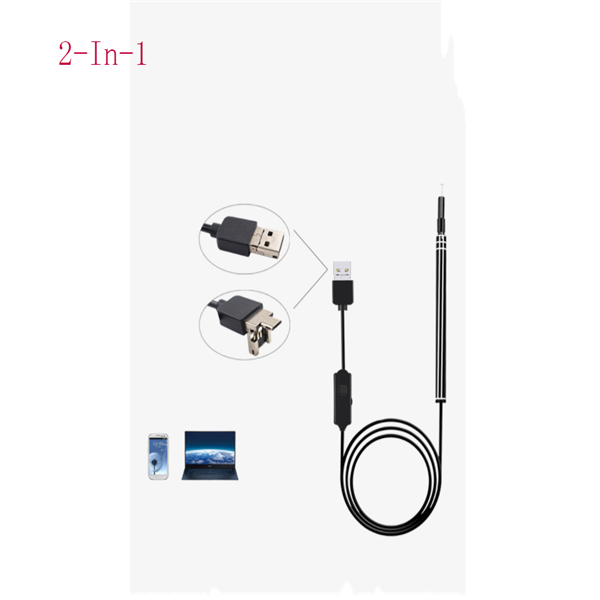 Multifunctional Ear Endoscope Wax Remover Tool
