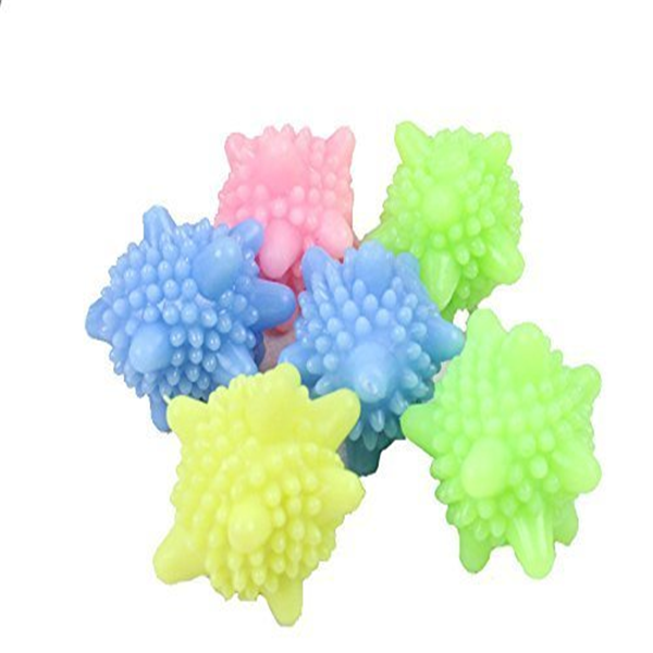 Solid Colorful Laundry Washing Ball Set