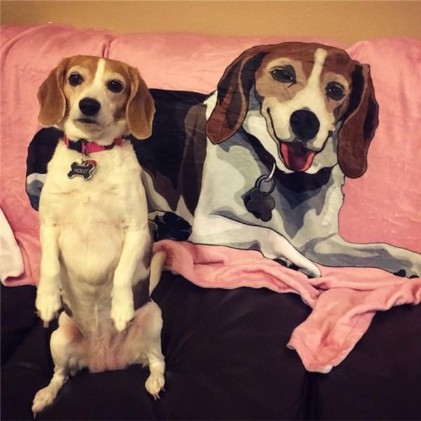 Custom Pet Fleece Blanket