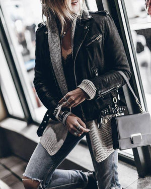 Awesome Women Leather Jacket