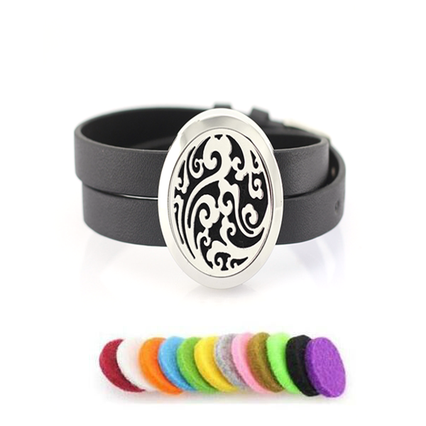 Cloud Aromatherapy Leather Bracelet-Beauty & Fashion-Prime4Choice.com-Bracelet+Pad-Prime4Choice.com