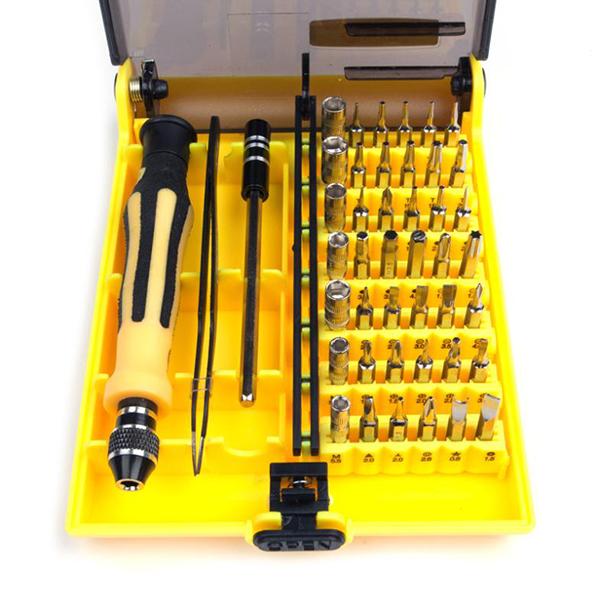 45 in 1 Screwdriver Repair Tool Tweezer Kit Set-Home Tools-Prime4Choice.com-Prime4Choice.com