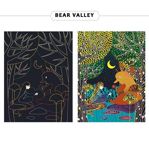 Scratch Art Paper Figure Scratch DIY Boards-Toys-Prime4Choice.com-Bear Valley-Prime4Choice.com