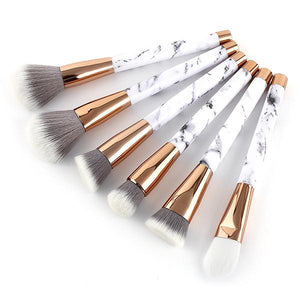 15 PCS Marble Makeup Brush