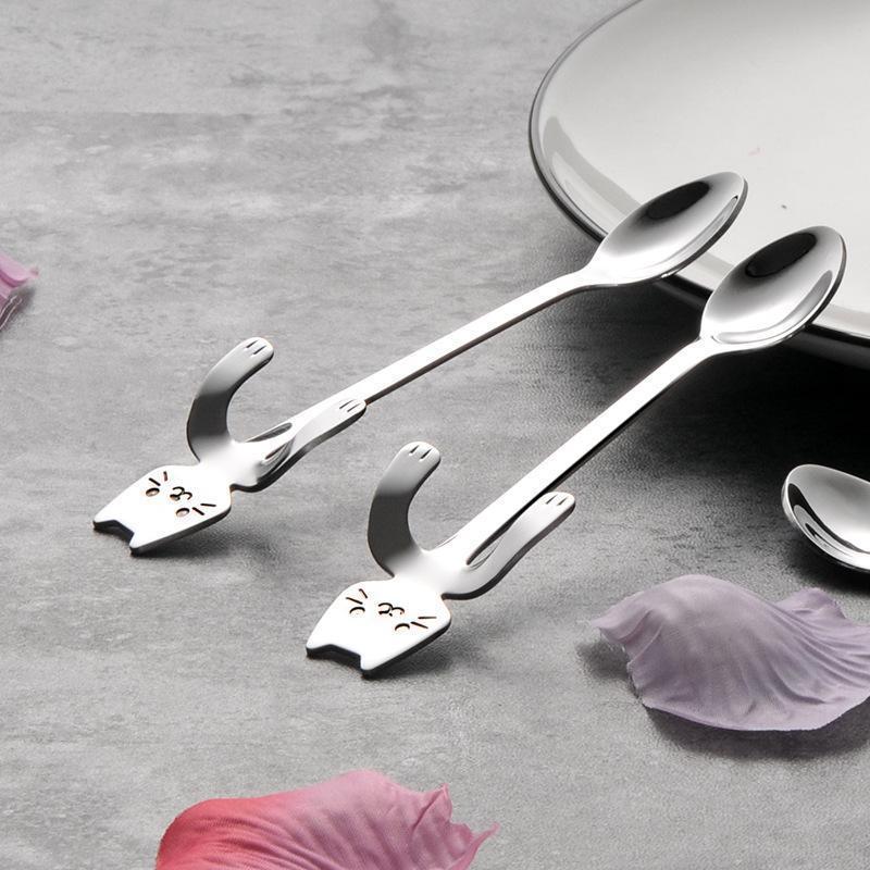 Creative Cat Design Coffee & Tea Spoon-Kitchen & Household-Thechoiceday.com-TheChoiceDay.com