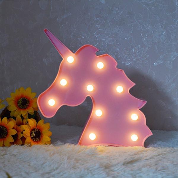 Unicorn LED Light-Lights-Prime4Choice.com-Pink Unicorn Head-Prime4Choice.com
