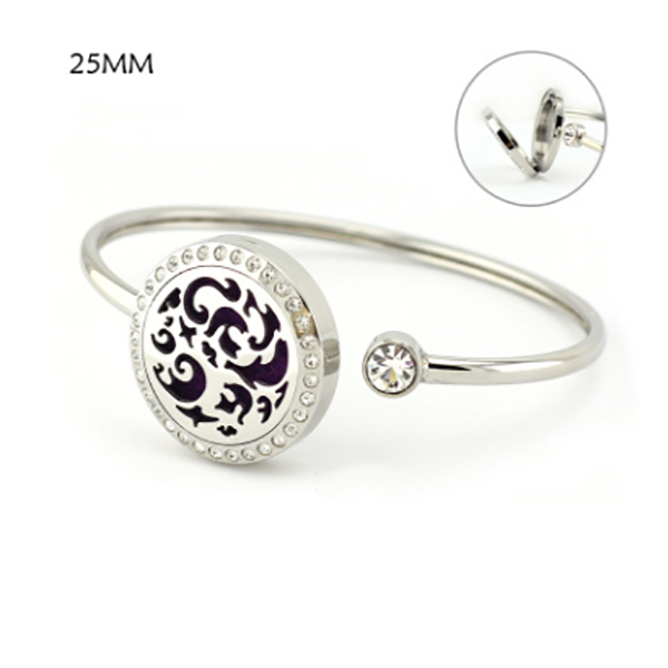Dream Aromatherapy Bangle Bracelet 25MM-Beauty & Fashion-Prime4Choice.com-Prime4Choice.com