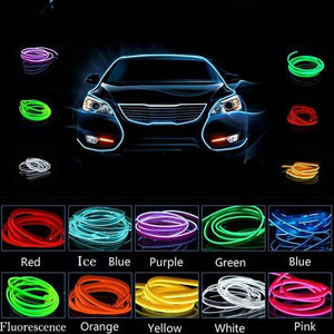 Awesome Car Decor LED Atmosphere Light Strip-Lights-Prime4Choice.com-1 M-Blue-Prime4Choice.com