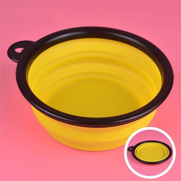Pet Portable Folding Silicone Bowl Environmental Friendly Non-toxic FDA