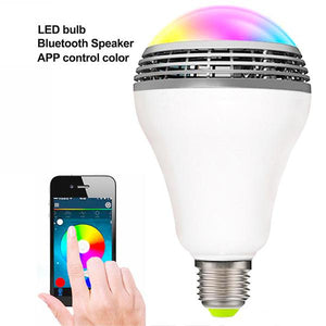Mobile Control Smart Bluetooth Speaker LED Light Bulb-Lights Bulb-Prime4Choice.com-Prime4Choice.com