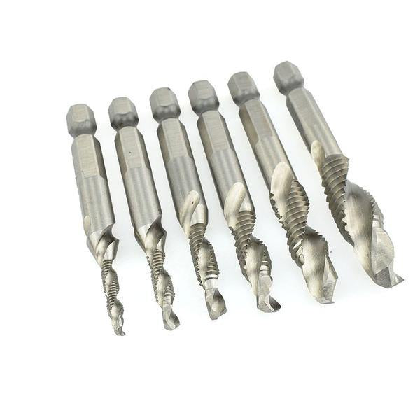 6PCS High-Speed Steel Thread Spiral Screw Kit-Home Tools-Prime4Choice.com-Prime4Choice.com