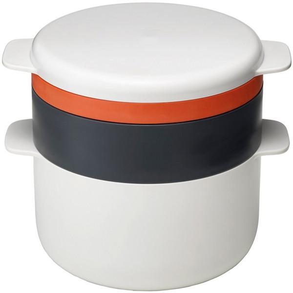 4 Piece Stackable Microwave Cooking Set