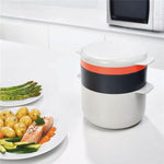 4 Piece Stackable Microwave Cooking Set