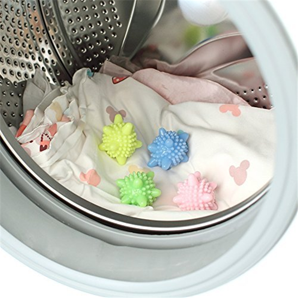 Solid Colorful Laundry Washing Ball Set