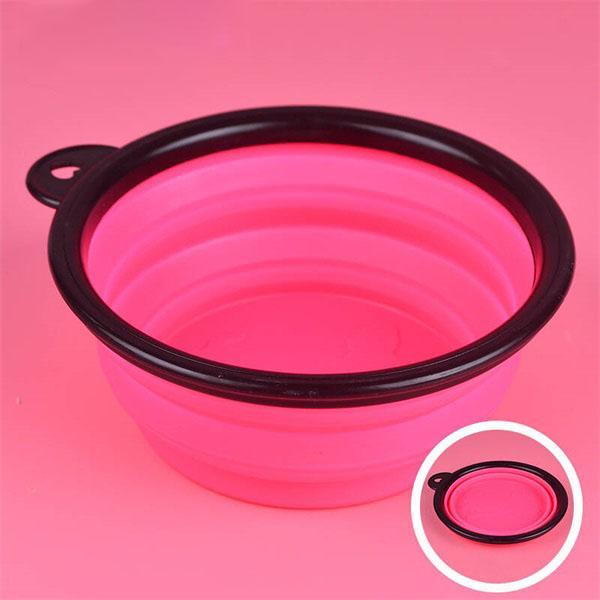 Pet Portable Folding Silicone Bowl Environmental Friendly Non-toxic FDA