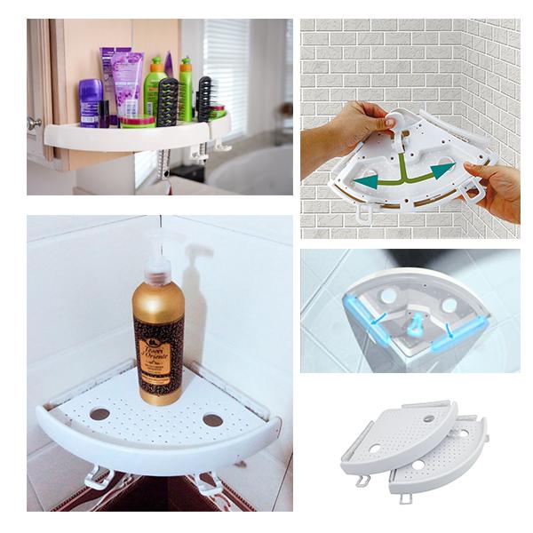 Shower Corner Shelf Snap Up Shelf-Shower Caddies-Prime4Choice.com-Prime4Choice.com