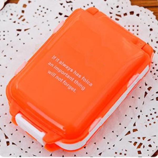 Portable Compact Pill Box-Box-Prime4Choice.com-Orange-Prime4Choice.com