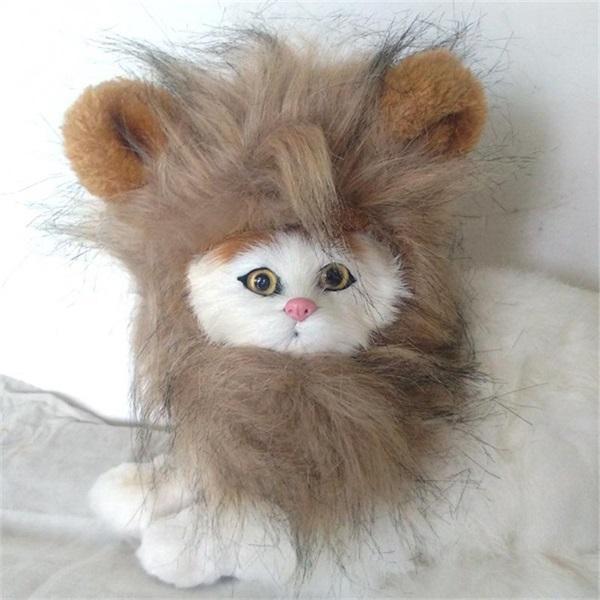 Funny Pet Lion Wig