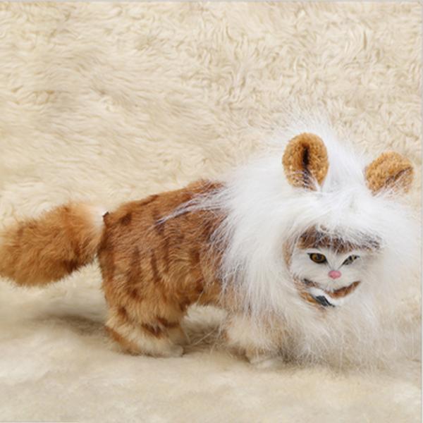 Funny Pet Lion Wig