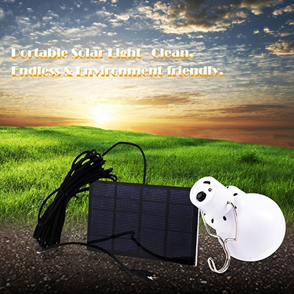 Portable Emergency Solar Energy Lamp