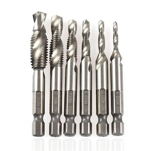 6PCS High-Speed Steel Thread Spiral Screw Kit-Home Tools-Prime4Choice.com-Prime4Choice.com