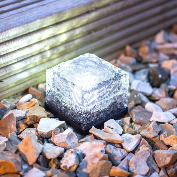Solar Powered Glass Brick light-Lights-Prime4Choice.com-1 pc-Cool White-Prime4Choice.com