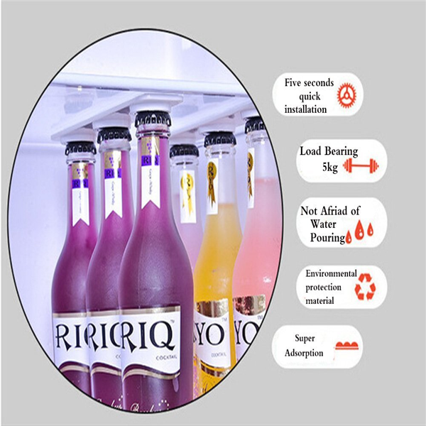 2Pcs Magnetic Drink Bottle Hanger Holder