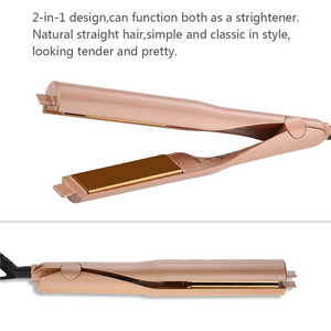 2-in-1 Twist Straightening Curling Iron