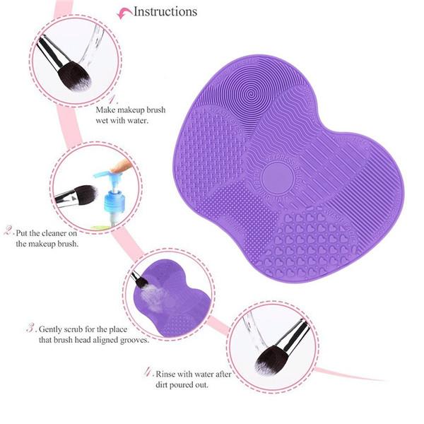Makeup Brush Cleaning Mat