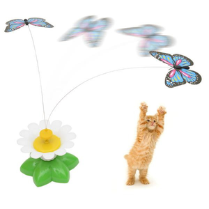 Electric Rotating Butterfly Funny Cat Toy-Toys-Beautyholic1.com-BeautyHolic1.com