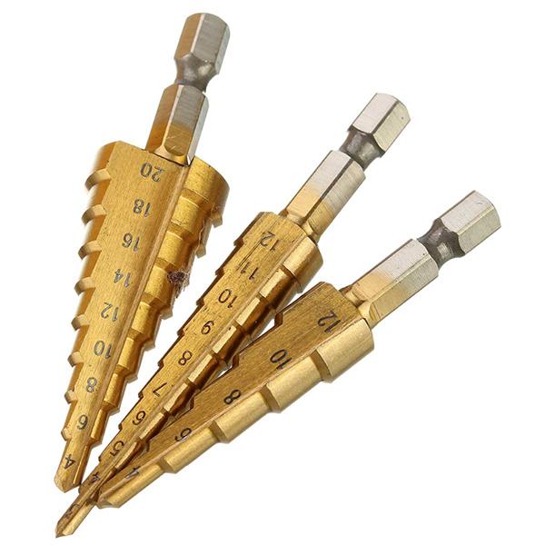 3Pcs Titanium Coate Drills-Home Tools-Prime4Choice.com-Prime4Choice.com