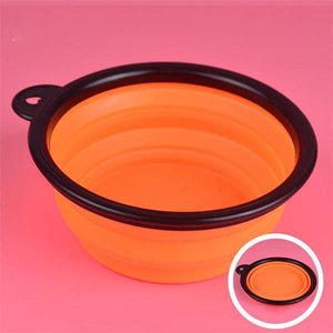 Pet Portable Folding Silicone Bowl Environmental Friendly Non-toxic FDA