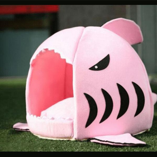 Shark Mouth Shape Bed for Puppy & Cat