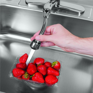 Hands Free Faucet Swivel Spray Sink Hose