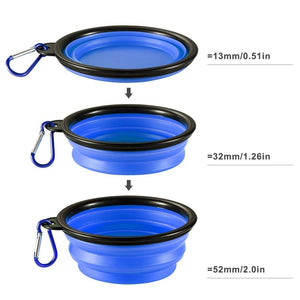 2-In-1 Pet Travel Water & Food Bottle with Companion Cup